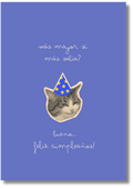 Más mayor, sí. Más sabia..?  • Postal de cumpleaños